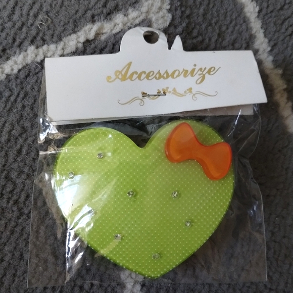 New Heart shaped hair clip
